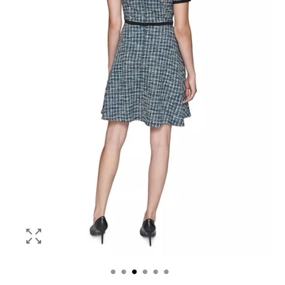 KARL LAGERFELD PARIS -
Tweed A Line Dress - Picture 3 of 5